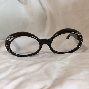 Vintage rhinestone glasses